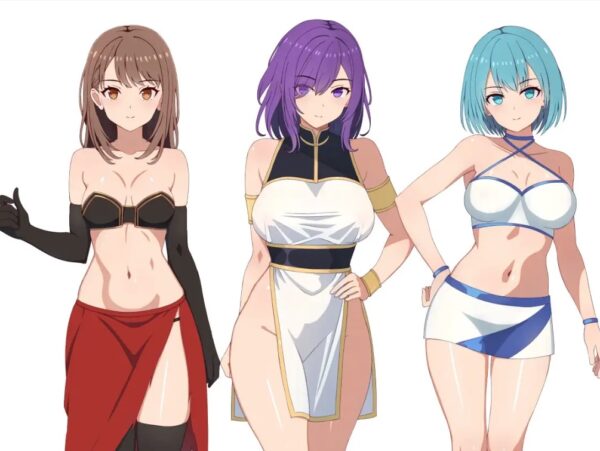 アキナ・キャラバンに登場する女性キャラクターたち