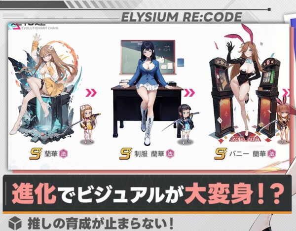 エリシアムレコードX 育成と装備厳選