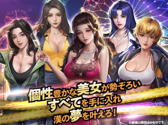 ハーレムオブトーキョー 公式ビジュアル