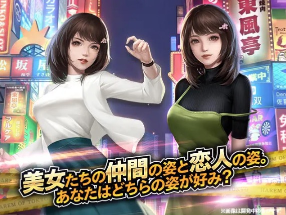 ハーレムオブトーキョー 公式ビジュアル