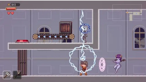 夢魔世界の迷い人 ジャンプ アクション 操作シーン