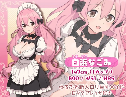 Hとメイドとマイホーム 白浜なごみ キャラクター紹介