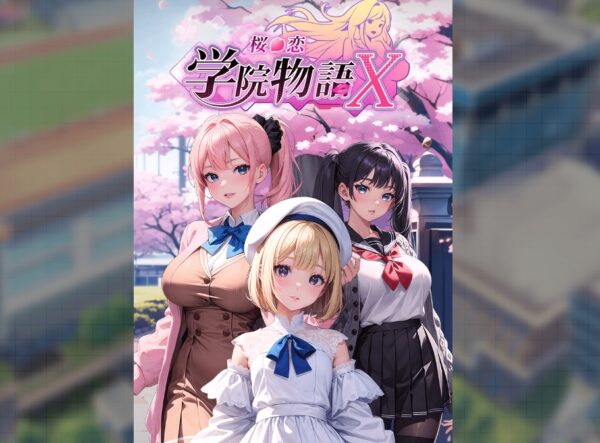 桜の恋：学院物語X メインビジュアル