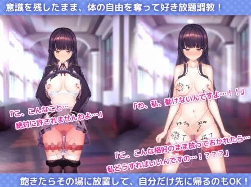 洗脳調教後のヒロイン 反応変化 シーン